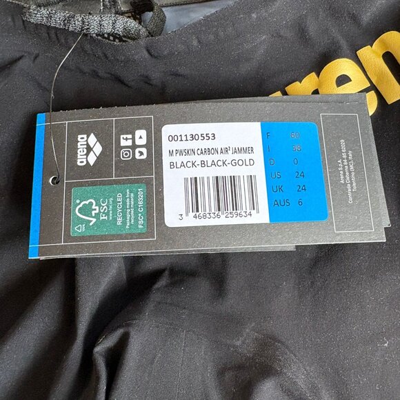 Arena Powerskin Carbon Air Competitive Swimming Suit - Picture 3 of 4